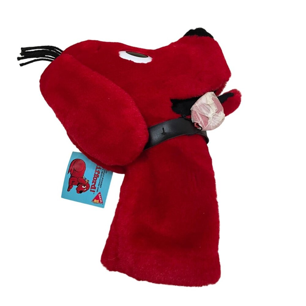 Clifford Hand‎ Puppet The Big Red Dog By Dakin 1990s Plush Toy Red & Black - Picture 6 of 6